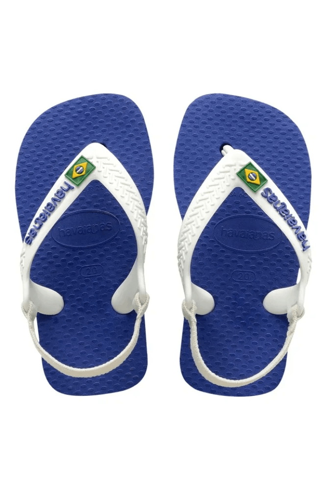Chinelo Baby Brasil Logo Havaianas