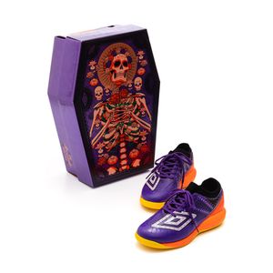 Chuteira Umbro Ultimate Jr Dlm Infantil De Futsal U07fb00381-016 Roxo