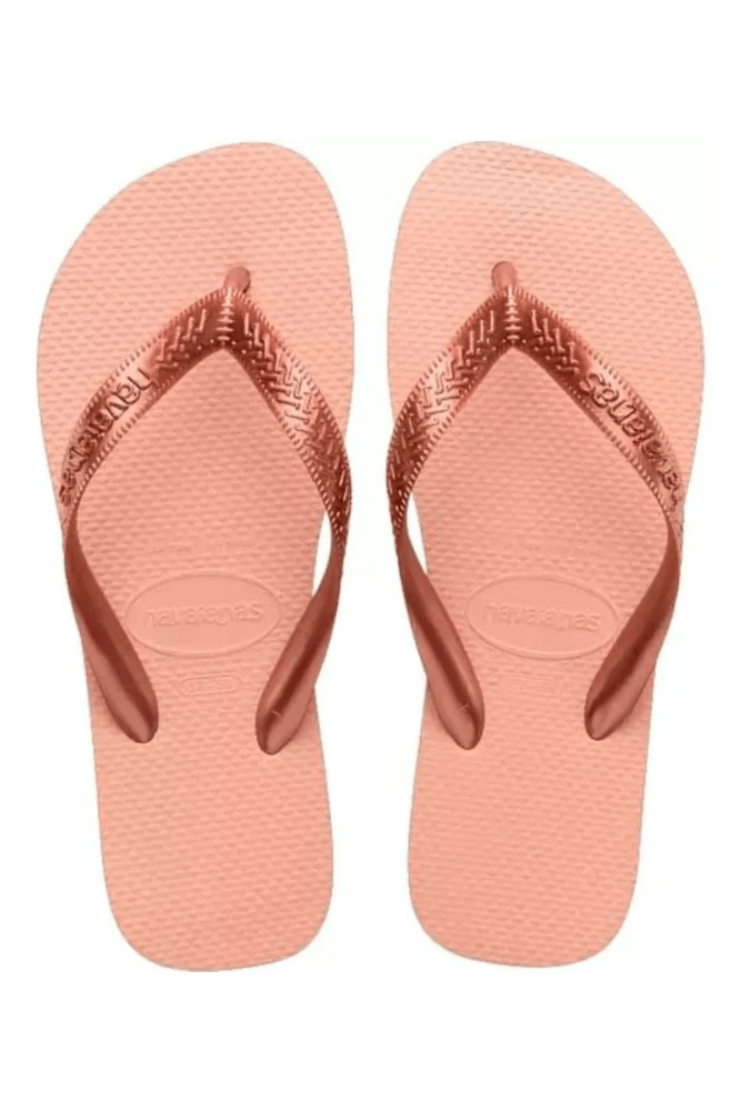 Chinelo De Dedo Havaianas Top Kids Infantil Rosa Claro