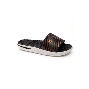 Chinelo Molekinho Juevnil Menino Slide 2421.118.29340 Preto
