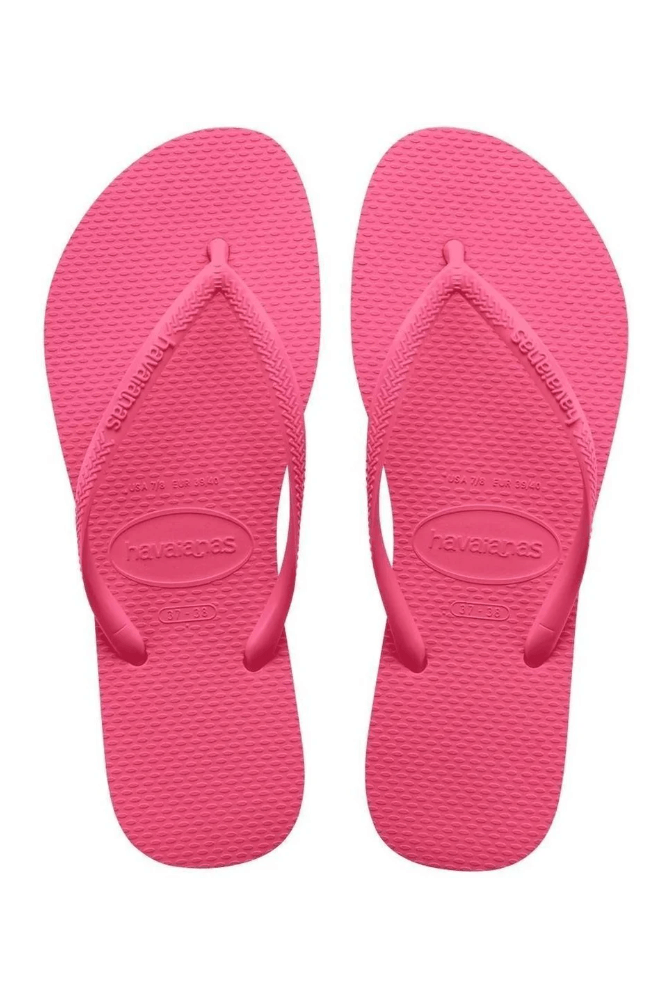 Chinelo De Dedo Feminino Havaianas Slim 4000 Rosa