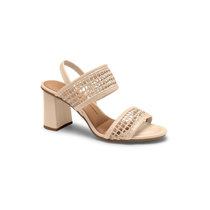 Sandália Dakota Salto Bloco Feminina Tira Maleável Y9091-01 Off-White