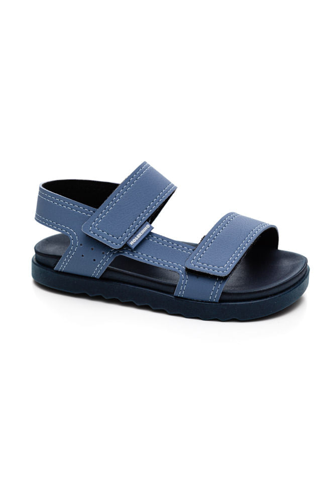 Sandália Molekinho Papete Infantil Menino 2636.204 Azul