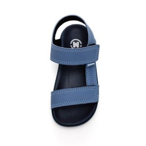 Sandália Molekinho Papete Infantil Menino 2636.204 Azul