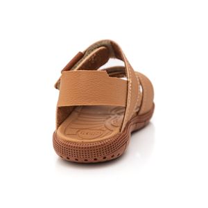 Sandália Klin Papete Infantil Menino Velcro 171.266-16521 Caramelo