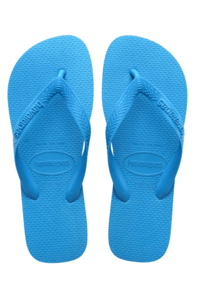 Chinelo De Dedo Havaianas Top Kids Infantil Azul