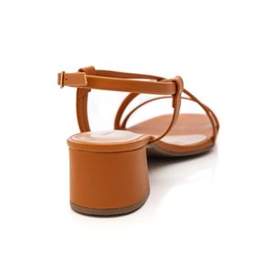 Sandália Renata Mello Salto Feminina  8433-89521 Caramelo