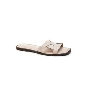 Chinelo Raquel Dias Rasteiro Feminino 951935 Off-White