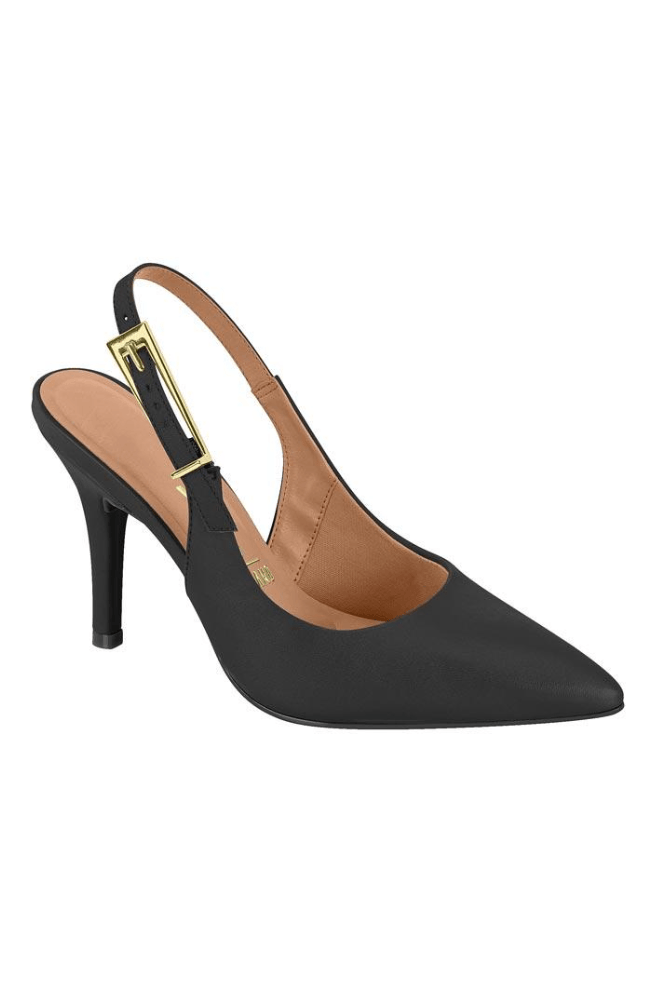 Sapato Vizzano Scarpin  Feminino Salto Alto 1184.1194 Preto
