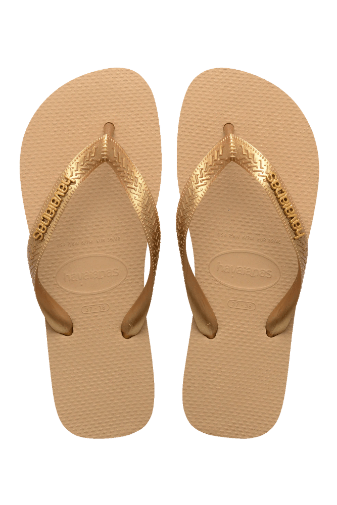 Chinelo de Dedo Havaianas Feminino Top Cobre