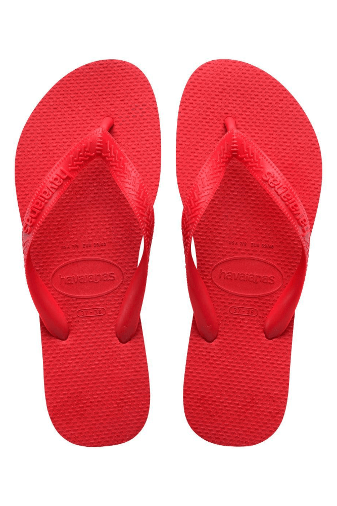 Chinelo de Dedo Havaianas Masculino Top Vermelho