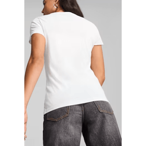Camiseta Puma Ess Small No. 1 Logo Feminina 682372 02 Branco