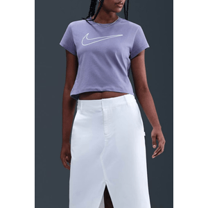 Camiseta Nike Sportswear Club Feminina Hv5002-499 Roxo