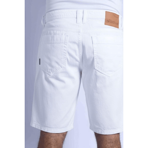 Bermuda Jeans Premium Oceano Masculina 26094 Branco
