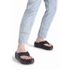 Tamanco Piccadilly Marshmallow Feminino Ultraleve 246003 Preto