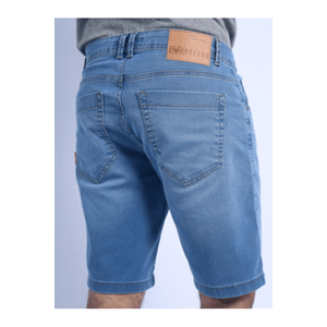 Bermuda Jeans Premium Oceano Masculina 52 Cm 26091 Azul