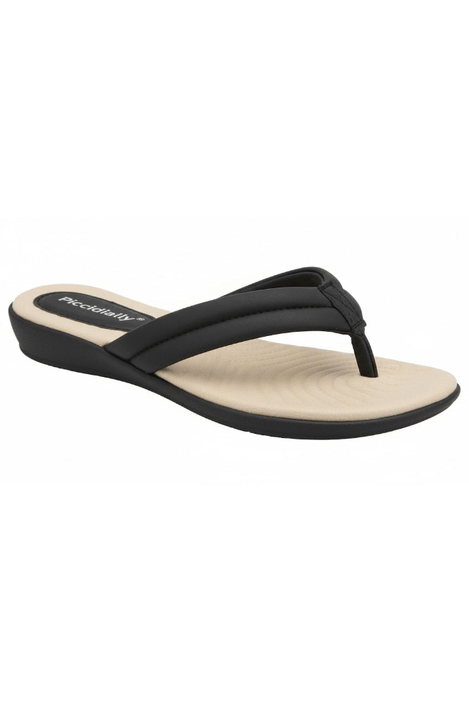 Chinelo Piccadilly Camila Feminino 500401 Preto
