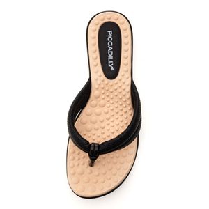 Chinelo Piccadilly Camila Feminino 500401 Preto