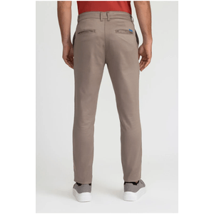 Calca Docthos Slim Masculina Sarja Lisa 110018 Caqui