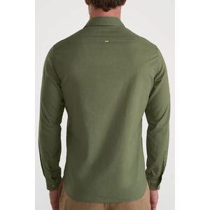 Camisa Docthos Manga Longa Slim Flamê Tingimento 605 119059 Verde