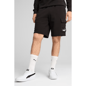 Bermuda Puma Masculino Essentials No. 1 Logo Cargo  682662 01 Preto