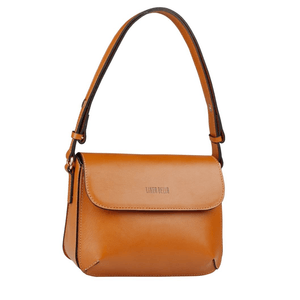 Bolsa De Ombro Linea Bella 6006 Caramelo