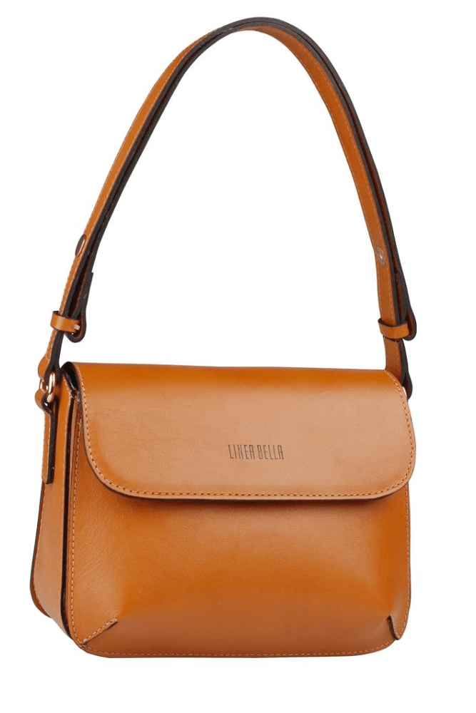 Bolsa De Ombro Linea Bella 6006 Caramelo