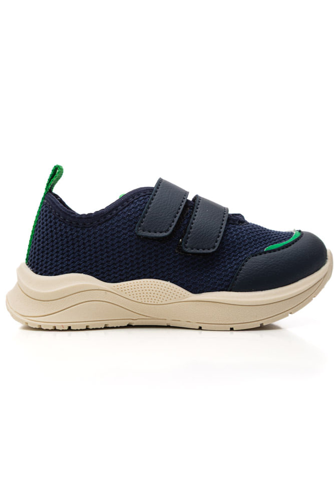 Tênis Ortofino Casual Infantil Menino Velcro 4206m Marinho