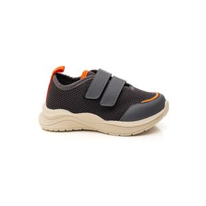 Tênis Ortofino Casual Infantil Menino Velcro 4206m Cinza