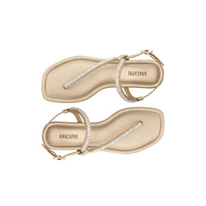 Sandalia Rasteira Anacapri C3024800510002 Ouro