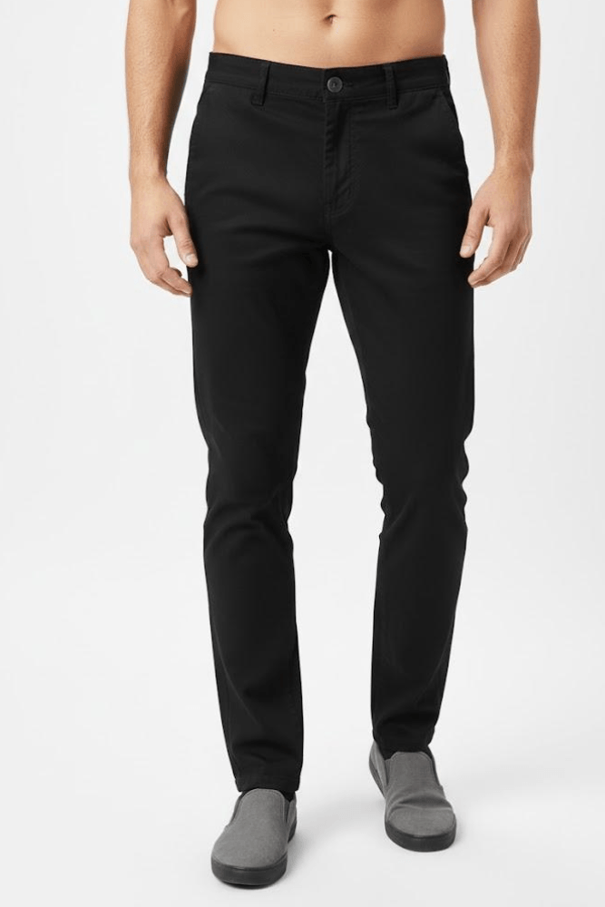 Calça Sarja Alfaiataria Slim Pitt Masculina 018420190 Preto
