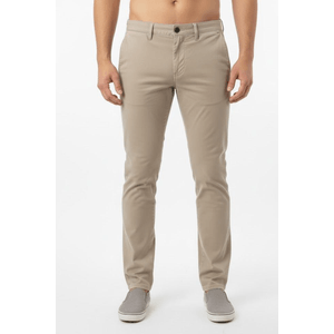 Calça Sarja Alfaiataria Slim Pitt Masculina 018420190 Bege
