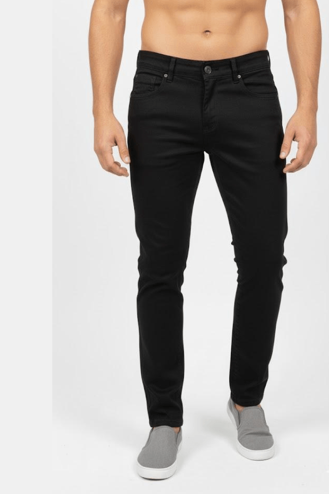 Calça Sarja Slim Fit Pitt Alfaiataria Pitt Masculina 18420184 Preto