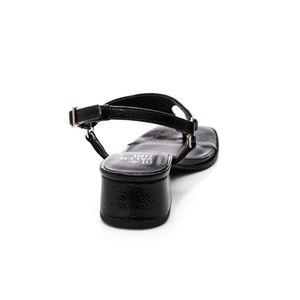 Sandalia Salto Baixo Di Valentini 5303.11505 Preto