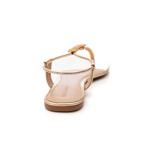 Sandália Frizzante Rasteira Feminina 31.433 Ouro