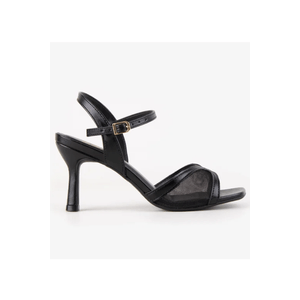 Sandália Di Valentini Salto Taça Feminina Tela 5326.11999 Preto