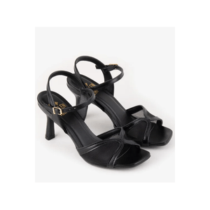 Sandália Di Valentini Salto Taça Feminina Tela 5326.11999 Preto