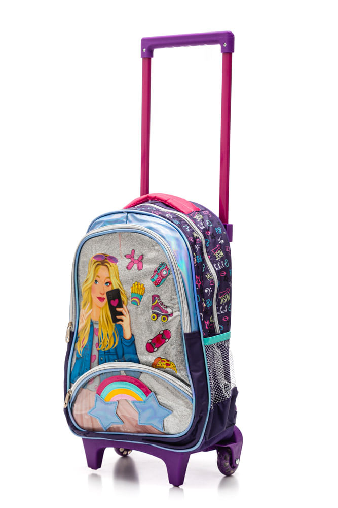 Mochila Denlex Dl1469 Roxo