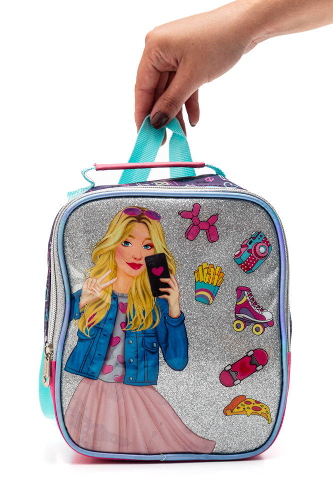 Lancheira Denlex La1470 Roxo