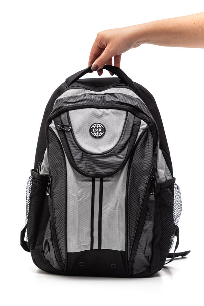Mochila Denlex Dl1647 Cinza