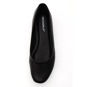 Sapatilha Piccadilly Conforto Feminina 250115-625 Preto