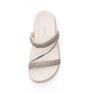 Chinelo Vizzano Papete Feminino Strass 6459.133.28506 Off-White