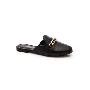 Sapatilha Beira Rio Mule Feminino Em Napa 4323.108 Preto