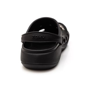 Sandália Zaxy Clog Joy Feminina Com Pins 19432-By772 Preto