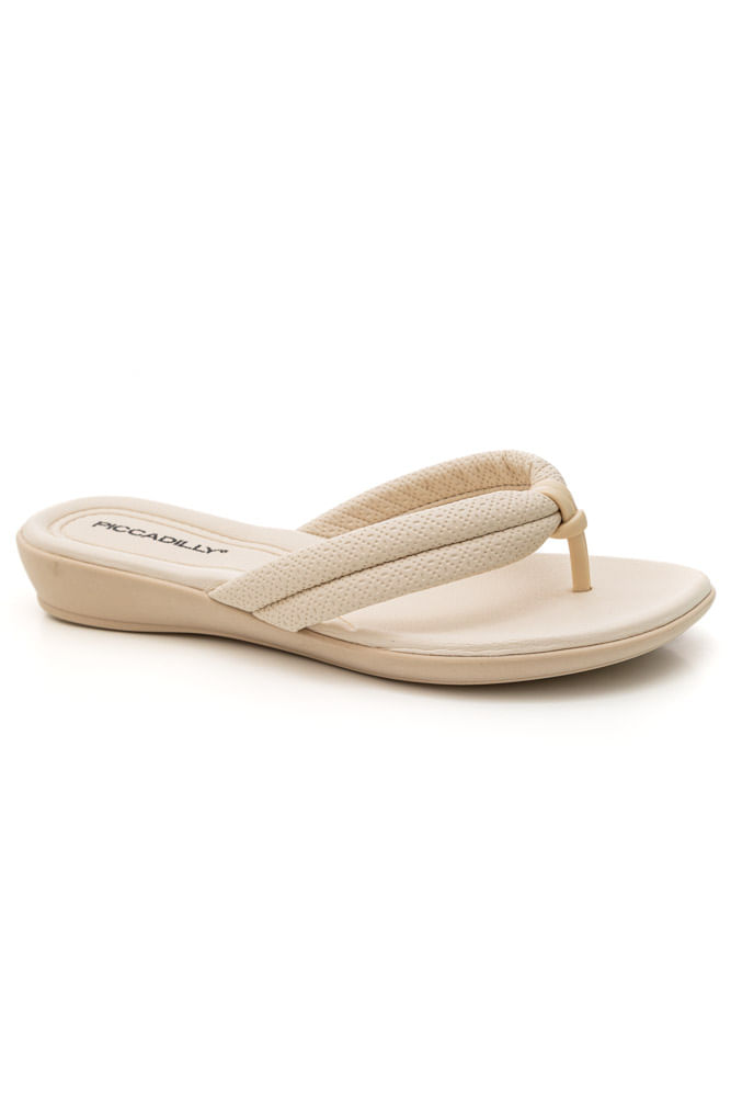 Chinelo Piccadilly Camila Feminino 500401 Off-White