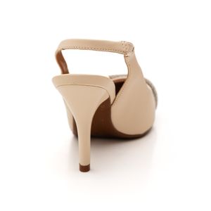 Sapato Beira Rio Scarpin Feminino Salto Alto 4122.1489 Off-White