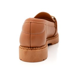 Sapato Mocassim Moleca 5823.101.9569 Bege