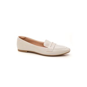 Sapato Mocassim Moleca 5821.104.11464 Off-White