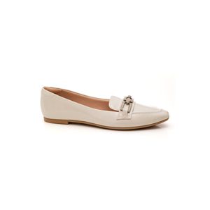 Sapato Mocassim Moleca 5821.107.11464 Off-White