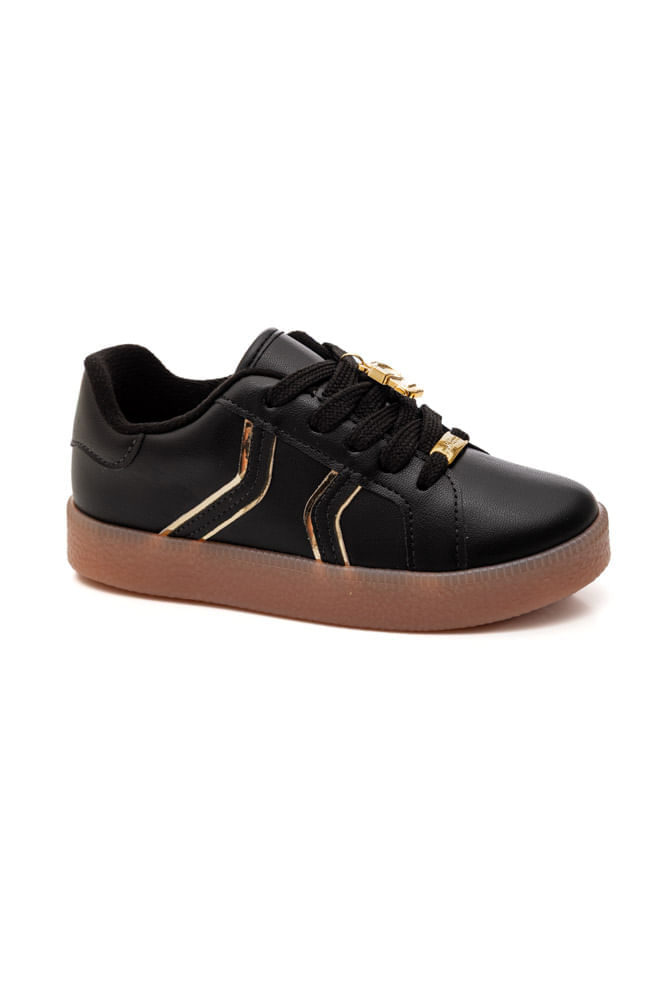 Tenis Molekinha 2582.111.12638 Preto